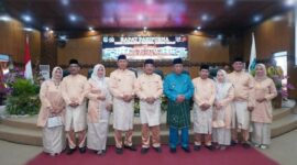 DPRD Gelar Rapat Paripurna Peringatan Hari Jadi Tanjabbar Ke-58 Tahun 2023. FOTO : HMS