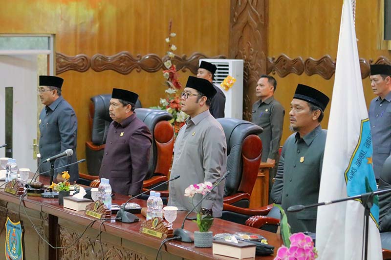 Rapat Paripurna Penyampaian Laporan Hasil Kerja Pansus. FOTO : Humas