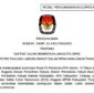 Pengumuman Nomor : 545/PL.01.4-Pu/1506/tentang Daftar Calon Sementara Anggota DPRD Kabupaten Tanjung Jabung Barat dalam Pemilihan Umum Tahun 2024. TANFKAPAN LAYAR
