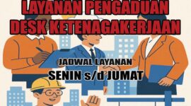 Layanan Pengaduan Ketenagakerjaan Melalui Desk Khusus Polda Jambi. GRAFIS : IST