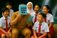 Perpres No 115 Tahun 2025 tentang  MBG Memantik Kesenjangan GURU & SPPG Jadi ASN PPPK. FOTO : LIntastungkal/AI