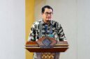 Direktur Jenderal Pembinaan Pelatihan Vokasi dan Produktivitas (Binalavotas) Kemnaker, Darmawansyah, saat memberikan keterangan resmi terkait pembukaan pendaftaran Pelatihan Vokasi Nasional (PVN) Batch 3 di Jakarta. (FOTO : Dok. Biro Humas Kemnaker)