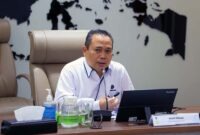 Direktur Jenderal Pembinaan Pengawasan Ketenagakerjaan dan Keselamatan dan Kesehatan Kerja (Dirjen Binwasnaker & K3), Ismail Pakaya. (FOTO : Dok. Humas Kemnaker)