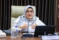 Dirjen PHI dan Jamsos Kemnaker, Indah Anggoro Putri. (FOTO : Dok. Biro Humas Kemnaker)