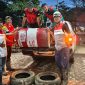 Bahu-Membahu Operasikan Layanan Kesehatan: Kolaborasi Pertamina-RSUD Muda Sedia Aceh Tamiang Jaga Denyut Nadi Misi Kemanusiaan. FOTO : WKI