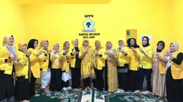 Dyah Kumala Dewi Gelar Tasyakuran HUT ke 21 KPPG Kota Jambi. FOTO : WT