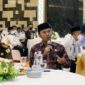 FOTO : Ketua DPRD Provinsi Jambi Edi Purwanto Saat Hadir pada Musrenbang RKPD Kota Jambi tahun 2023 di Hotel BW Luxury, Kota Jambi, Rabu (23/3/22).