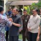 Edi Purwanto saat Sambut Kunjungan Kerja Menteri ATR/Kepala BPN Hadi Tjahjanto ke Jambi, Kamis (23/8/23). FOTO : Ist/Net