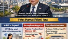 Menko Perekonomian Airlangga Hartarto mengumumkan kebijakan WFH bagi ASN setiap hari Jumat dalam konferensi pers di Seoul, Korea Selatan (31/3). Langkah ini diambil sebagai bagian dari strategi efisiensi untuk menekan konsumsi energi dan anggaran perjalanan dinas di tengah krisis global. (FOTO : Dok. Istimewa/LT)