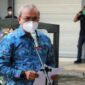 Ahmad Ramdlan Government dan Relations Advisor PetroChina International Jabung Ltd memberikan sambutan. FOTO : Hery