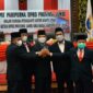 FOTO : Dok. Pelantikan Faizal Riza sebagai Wakil Ketua Dewan dipimpin oleh Ketua DPRD Provinsi Jambi, Edi Purwanto, Rabu (4/1/22).