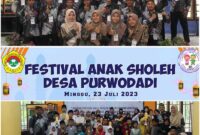 Pengurus Cabang LDII Tebing Tinggi Festival Anak Sholeh. FOTO : Wnt