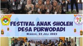 Pengurus Cabang LDII Tebing Tinggi Festival Anak Sholeh. FOTO : Wnt