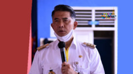 FOTO : Wali Kota Jambi Dr. H. Syarif Fasha, ME selaku Ketua Gugus Tugas Penanganan Covid-19 Kota Jambi 