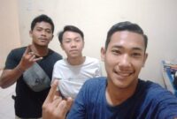 FOTO : Zulfan (tengah) diambil dari FB Zulfan unggahan Wahyu Genk, Rabu (15/01/20)