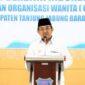 Bupati H. Anwar Sadat saat Sambutan Puncak Peringatan Hari Ibu Ke-93 Tahun 2021 di Balai Pertemuan, Rabu (22/12/21). FOTO : PROKOPIM.