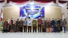 Malam Perpisahan Kajari Tanjab Barat Togar Rafilion, SH yang pindah tugas ke Badan Diklat Kejaksaan RI, Kamis (30/12/21). FOTO : PROKOPIM