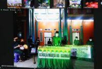 FOTO : Salah Satu Peserta Gran Final Festival Arakan Sahur Online secara virtual Remaja Masjid Ar Rahmah