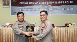 Divisi Humas Mabes Polri Gelar FGD Bersama Para Tokoh di Polresta Jambi. FOTO : Dhea