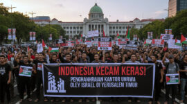 Indonesia Kecam Keras Penghancuran Kantor UNRWA oleh Israel di Yerusalem Timur. FOTO : ILUSTRASI