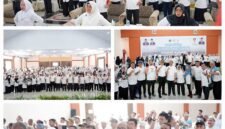 Kemenag Kabupaten Kota di Sumut Ikuti Launching Senam Haji bersama Calon Jamaah Haji. FOTO : IST
