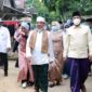FOTO : Bupati Tanjab Barat KH. Anwar Sadat dan Wabup Hairan pada Kegiatan Safari Jumat Sebelum Bulan Ramdhan.
