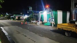 Posko Mudik dan Tanggap Bencana BPJN di Batanghari Siap Melayani Pemudik, Dilengkapi Fasilitas P3K dan Makanan. FOTO : HMS