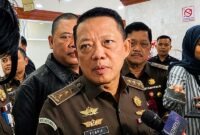 Korps Pemberantasan Tindak Pidana Korupsi (Kortas Tipidkor) Polri resmi menetapkan Mantan Jampidsus, Febrie Adriansyah sebagai tersangka kasus dugaan korupsi serta Tindak Pidana Pencucian Uang (TPPU) terkait penanganan perkara hukum di PT Asabri. (Foto: Dok. Kompas TV/Media Massa)