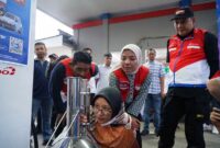 Pastikan Pelayanan Prima kepada Konsumen, Pertamina Patra Niaga Tingkatkan Inspeksi ke SPBU. FOTO : HMS