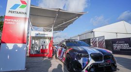 Pertamina Patra Niaga Sediakan Pertamax Turbo, BBM Resmi Safety Car & Marshall Pertamina Grand Prix of Indonesia 2025. FOTO : WKI
