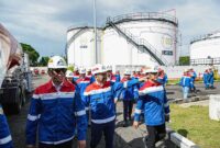 Komisaris Utama Pertamina Tinjau Sarfas BBM, LPG dan Avtur di Bali Guna Optimalkan Layanan Energi di Momen Nataru. FOTO : HMS