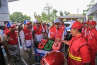 Wamen BUMN dan Direksi Pertamina Tinjau Layanan SPBU dan Serambi MyPertamina. FOTO : HMS