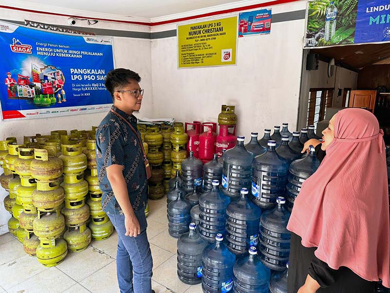 Yuk Kenali Pangkalan Resmi LPG 3Kg Pertamina. FOTO : HMS