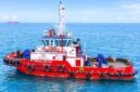 Inilah Transko Dara 3218, kapal penunjang tangguh dari PT Pertamina Trans Kontinental (PTK) yang bertugas di garda terdepan Terminal Khusus Refinery Unit VI Balongan. (Foto: Dok. Pertamina Trans Kontinental)
