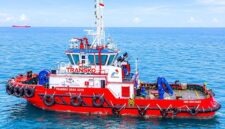 Inilah Transko Dara 3218, kapal penunjang tangguh dari PT Pertamina Trans Kontinental (PTK) yang bertugas di garda terdepan Terminal Khusus Refinery Unit VI Balongan. (Foto: Dok. Pertamina Trans Kontinental)