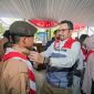 Penyaluran 1.000 Seragam Sekolah untuk Anak Operator SPBU dan Siswa Difabel. FOTO : WKI
