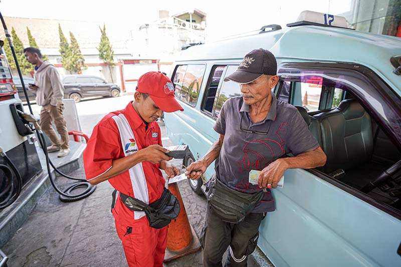 Pertamina Patra Niaga Siap Salurkan Sesuai Kuota dan Skema Pemerintah Untuk tahun 2025. FOTO : HMS