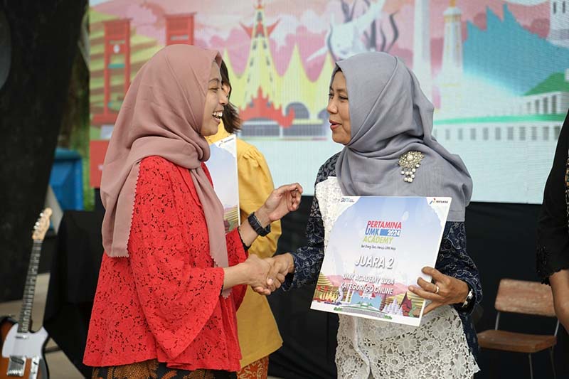 Inaugurasi Pertamina UMK Academy 2024: Finalis dan Champion Raih Hibah Alat Produksi Senilai Total Rp 660 Juta. FOTO : HMS