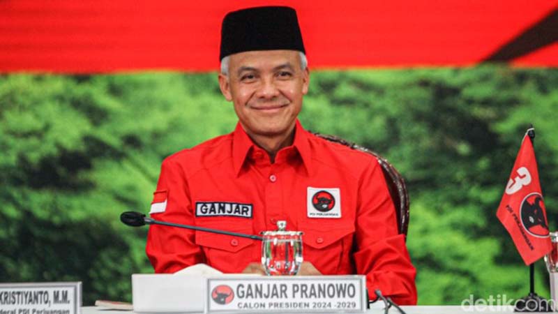 Ganjar Pranowo Bakal Calon Presiden dari PDI Perjuangan. FOTO : Net