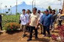 KUNJUNGAN KERJA: Menteri Ketenagakerjaan Yassierli (tengah) didampingi jajaran saat meninjau potensi lahan agroforestry di Desa Karamatwangi, Garut, Jawa Barat, Sabtu (9/5/2026). Kemnaker menyiapkan pelatihan terintegrasi bagi 500 warga setempat untuk mengoptimalkan potensi kopi, hortikultura, dan pariwisata guna memperluas peluang kerja di pedesaan. (FOTO : Dok. Biro Humas Kemenaker0
