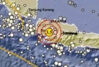 Gempa Magnitudo 3,5 Guncang Bogor. GAMBAR : Ist