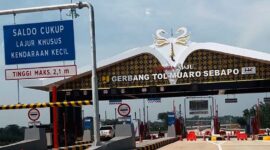 Gerbang Tol Baleno Siap Dioperasikan dan Diresmikan. (FOTO : Dhea)