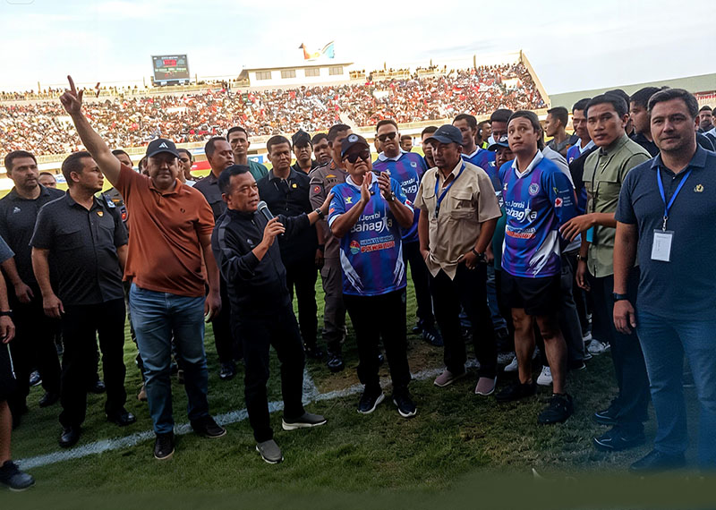 Sepak Bola Jambi Butuh Skill, Tapi Lebih Butuh Manajemen Emosi. FOTO : IST