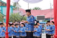 Bupati Anwar Sadat Ajak Kopri-ASN Galan Dana Untuk Membantu Korban Bencana Banjir Sumatera. FOTO : Prokopim