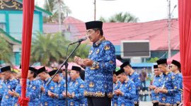 Bupati Anwar Sadat Ajak Kopri-ASN Galan Dana Untuk Membantu Korban Bencana Banjir Sumatera. FOTO : Prokopim