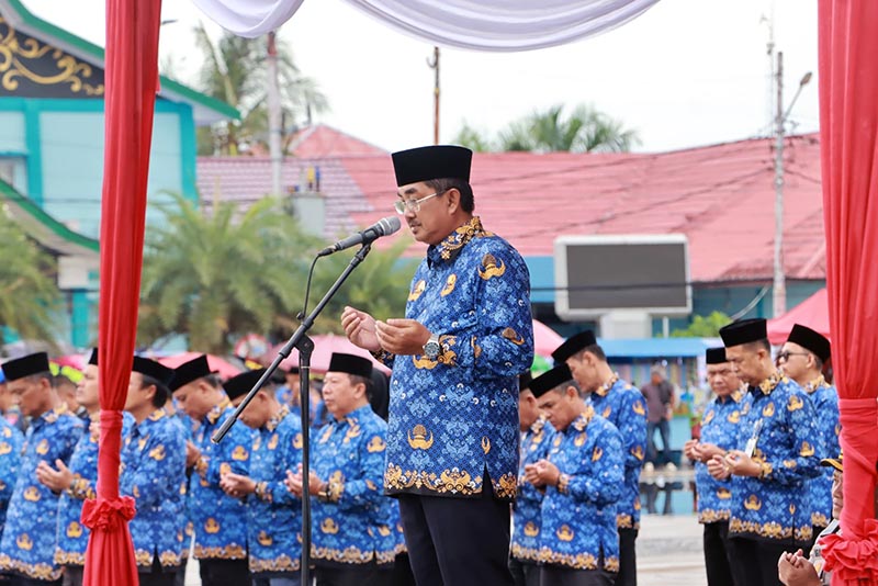 Bupati Anwar Sadat Ajak Kopri-ASN Galan Dana Untuk Membantu Korban Bencana Banjir Sumatera. FOTO : Prokopim