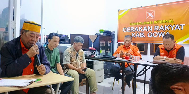 Gerakan Rakyat Gowa Gas Konsolidasi, Siapkan Mesin Perjuangan Anies. FOTO : LT