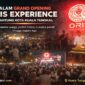 uasana malam grand opening Oris Experience di Kuala Tungkal dipadati pengunjung, dengan rangkaian acara peresmian dan hiburan yang berlangsung meriah hingga larut malam, Senin (30/3/2026). (FOTO : Dok. Istimewa LT)