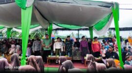Bupati Batanghari M. Fadhil Arif saat Hadir acara Grebek Suro di Kelurahan Sridadi, Kecamatan Muara Bulian, Kabupaten Batanghari Provinsi Jambi, Sabtu (30/7/22). FOTO : Noval/LT
 
