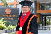Guru Besar Hukum Pidana Universitas Jambi, Prof. Dr. Sahuri Lasmadi, SH., M.Hum. (FOTO : Dok. Pribadi/Ari/LT)